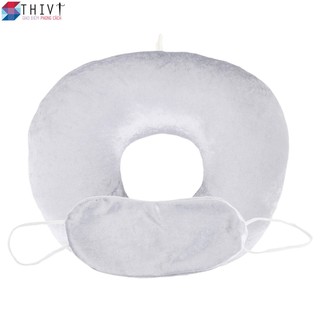 Combo gối chữ U và bịt mắt - THIVI