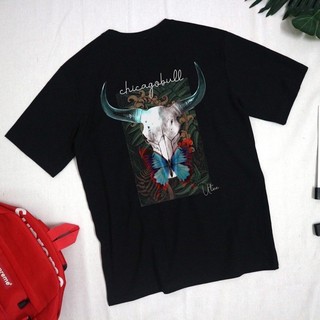 Áo Thun Unisex Tay Lỡ Form Rộng ChicagoBull