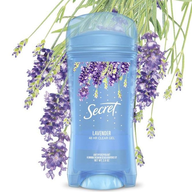 Gel Khử Mùi Secret 48Hr Clear Gel Anti-Perspirant Lavender Hương Hoa Oải Hương 73g