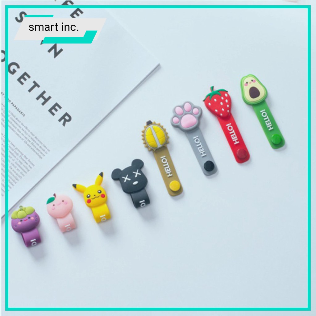 Kẹp Cuốn Quấn Thu Gọn Bảo Vệ Cáp Sạc Dây Sạc Chống Rối Cute Dây Quấn Gọn Cáp Sạc Điện Thoại Tai Nghe Dễ Thương | BigBuy360 - bigbuy360.vn