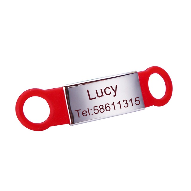 Bảng Tên Thú Cưng, Vòng Cổ Cho Chó Mèo - Thẻ Tên Inox