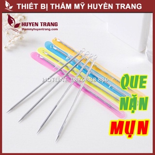 Cây Lấy Mụn 2 Đầu Dài 12cm (Que Nặn Mụn, Dụng Cụ Nặng Mụn Đầu Đen, Mụn Trứng Cá) Thẩm Mỹ Huyền Trang