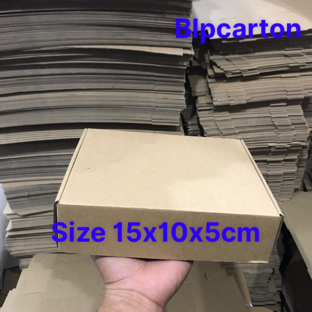 20 HỘP CARTON GÀI ĐỰNG PHỤ KIỆN SIZE 15X10X5CM