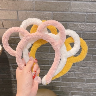 Bờm Tóc Cài Tóc Bang Đô Lông Hình Tai Thỏ Tai Gấu Dễ Thương Cute Hottrend