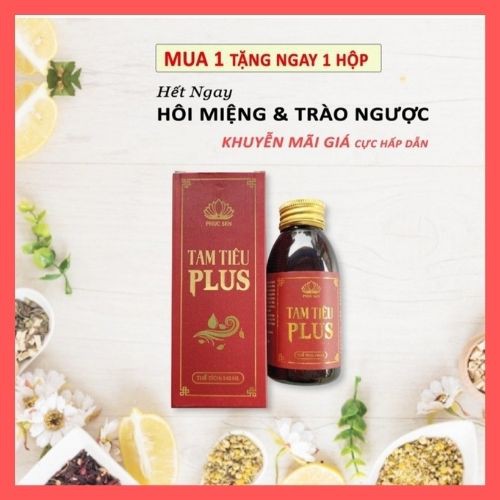 Nước Súc Miệng Tam Tiêu Plus, Khử Mùi, Thơm Miệng, An Toàn Hiệu Quả - 100% Thảo Dược Thiên NhiênIThaoduocvang