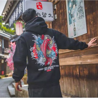 Áo hoodie htns cá chép nỉ unisex freeship freeship unisex