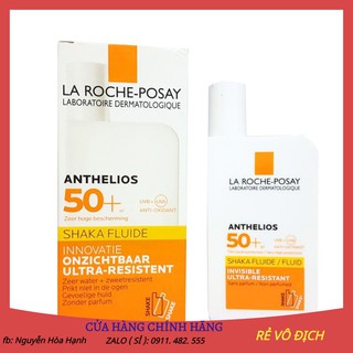 KEM CHỐNG NẮNG La Roche-Posay Anthelios Shaka fluid SPF50+ 50ML
