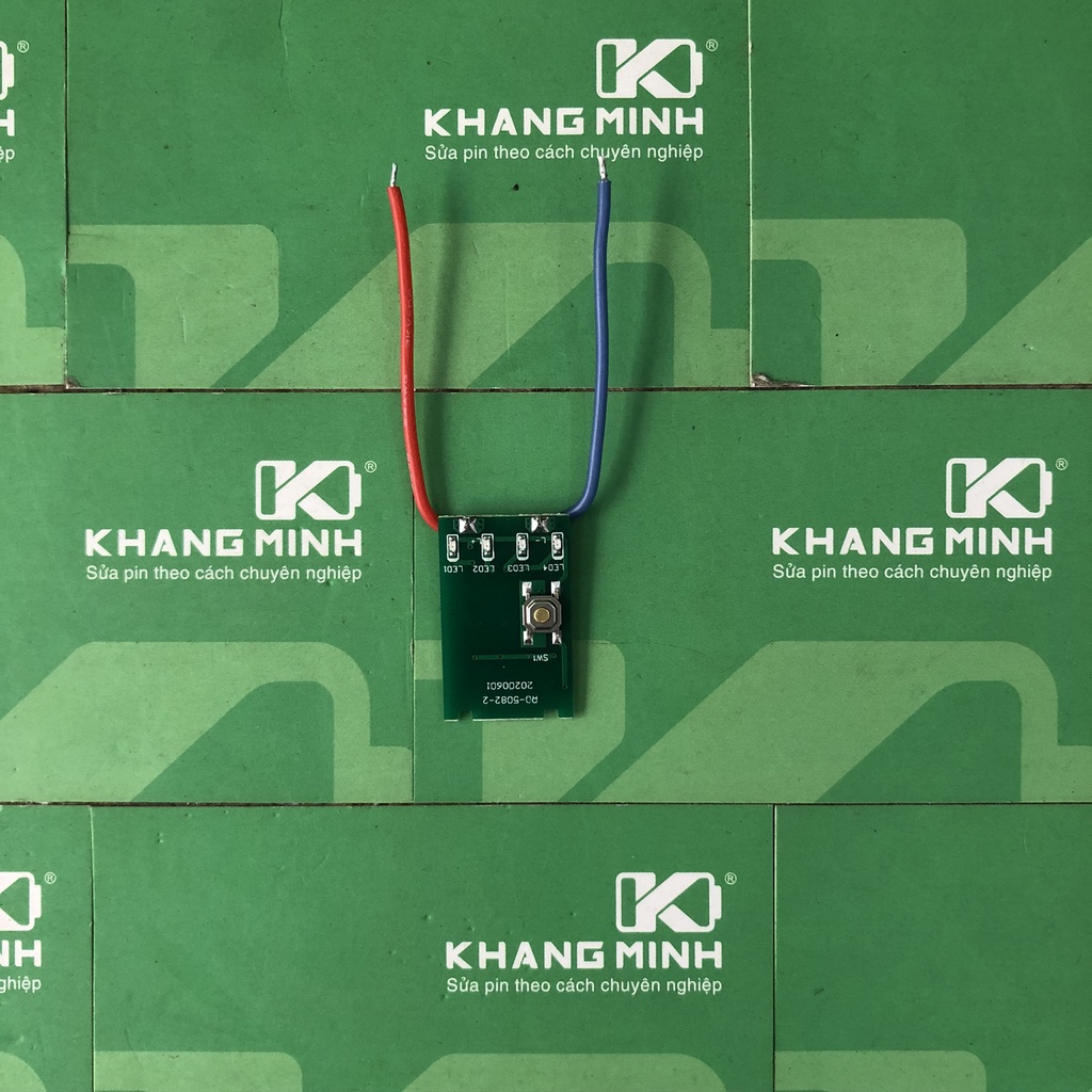 Mạch pin Hitachi 5S 18V Led, nhận sạc zin và sạc đầy tự ngắt