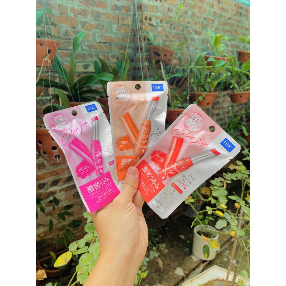 Son Dưỡng Môi Mềm Mịn Có Màu DHC Color Lip Cream 1.5g Nhật Bản