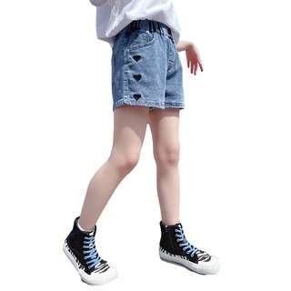 Quần Short Jeans Cho Bé Gái