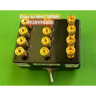 Bộ chuyển 2 ampli ra 1 loa