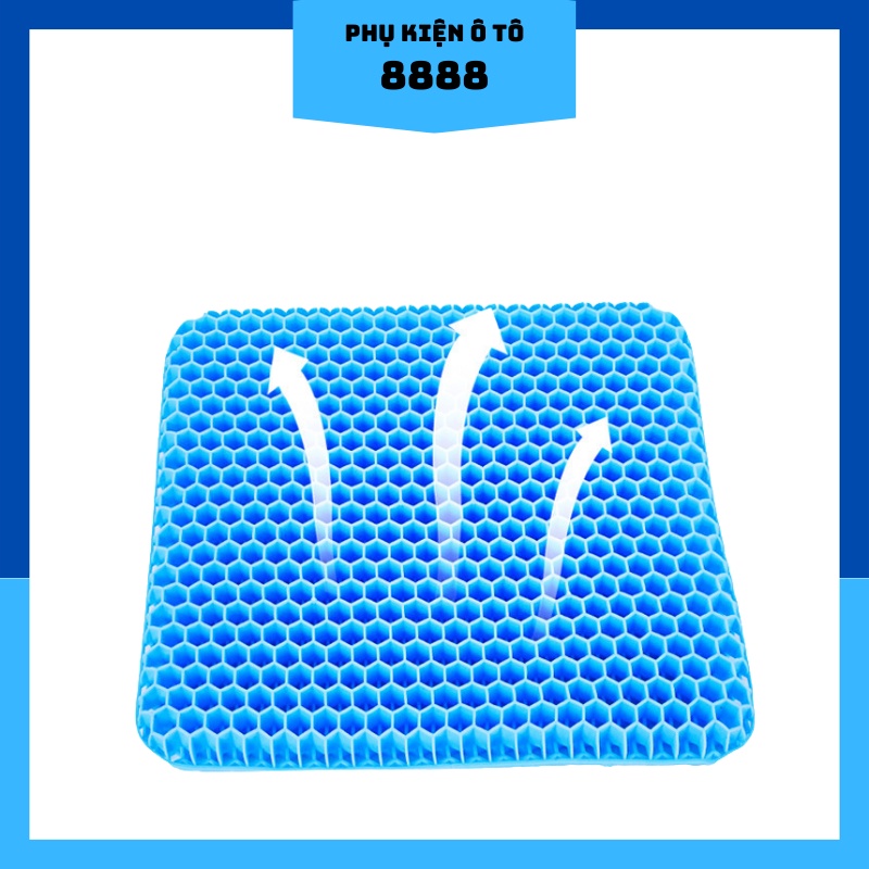 Đệm Ngồi 3D 2 Lớp Siêu Êm Thoáng Khí
