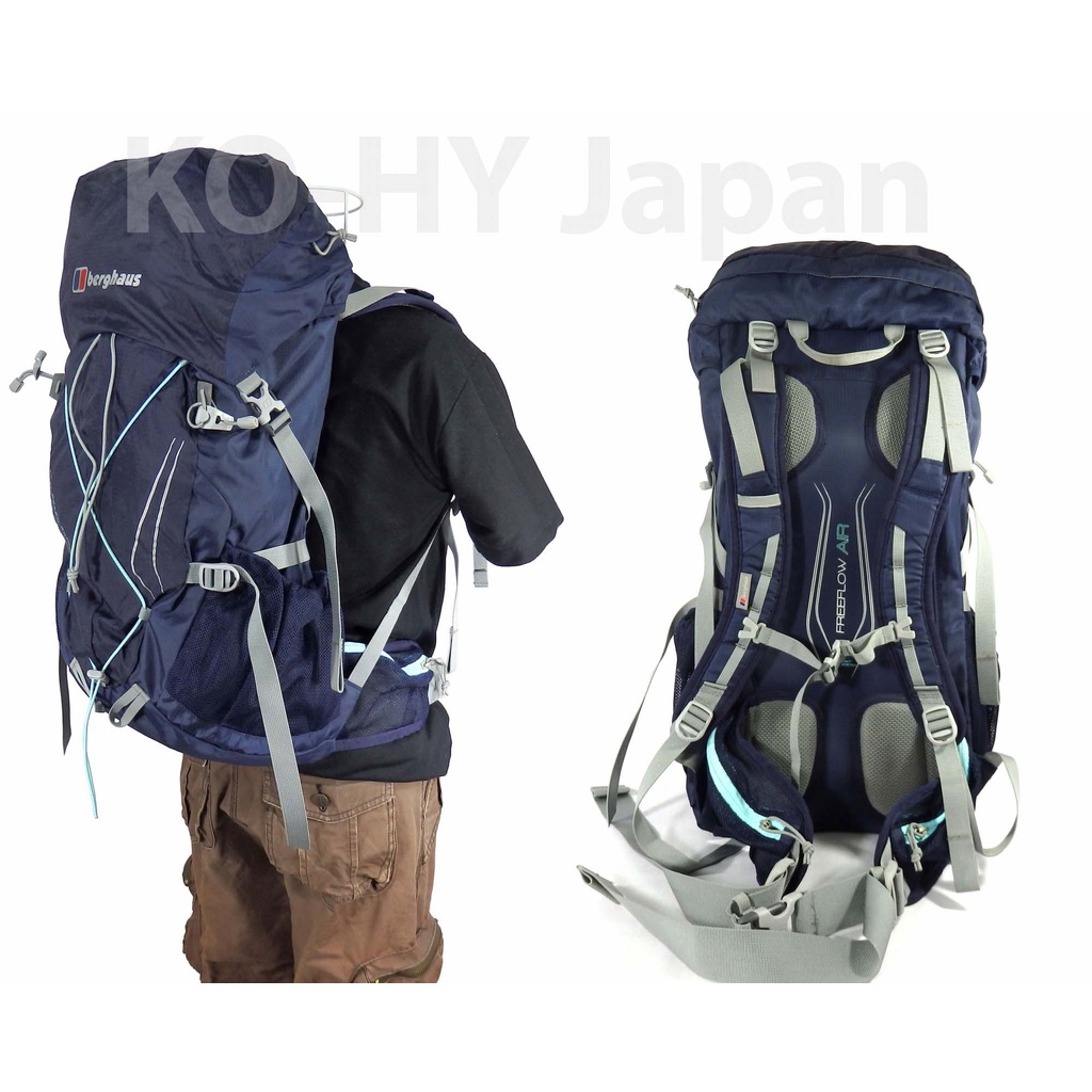 Ba lô du lịch dòng leo núi đi phượt Berghaus Trail Speed 30 lít màu xanh