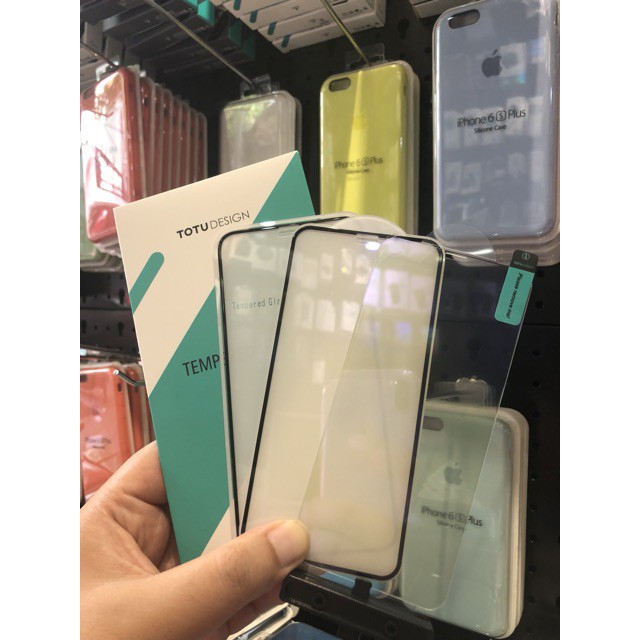 Kính cường lực ToTu bảo vệ mắt phiên bản cho iPhone X bo mép toàn bộ full viền. Bảo hành 365 ngày thay vỡ 1 lần.