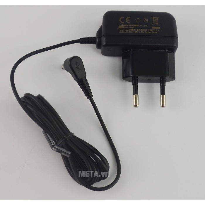 Bộ đổi nguồn dùng cho máy đo huyết áp bắp tay Omron AC Adapter (dùng cho tất cả các loại máy của omron - chân tròn)