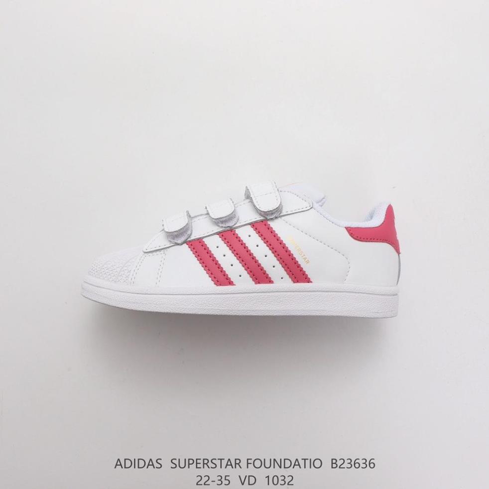 🐱 Giày Thể Thao Adidas Superstar W Thời Trang Năng Động Cho Bé 108050