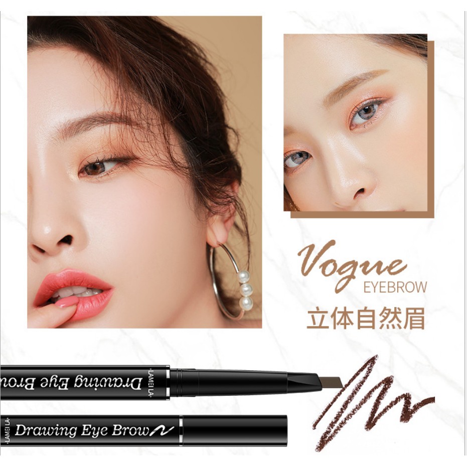 Chì Kẻ Mày 2 đầu Lameila Double Effect nội địa chính hãng sỉ tốt - GIÁ RẺ 09 | BigBuy360 - bigbuy360.vn