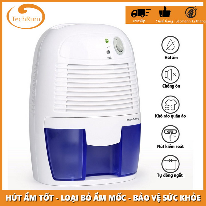 Máy hút ẩm Máy Hút Ẩm Mini Dehumidifier - Công Nghệ Hút Ẩm cho Tủ quần áo công suất hút ẩm tốt bậc nhất - NIKE SHOP