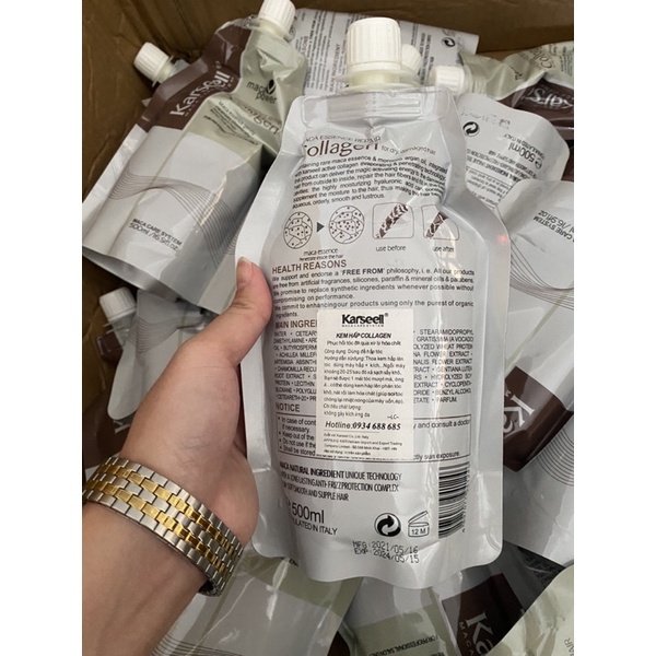 Hấp dầu Karseell collagen