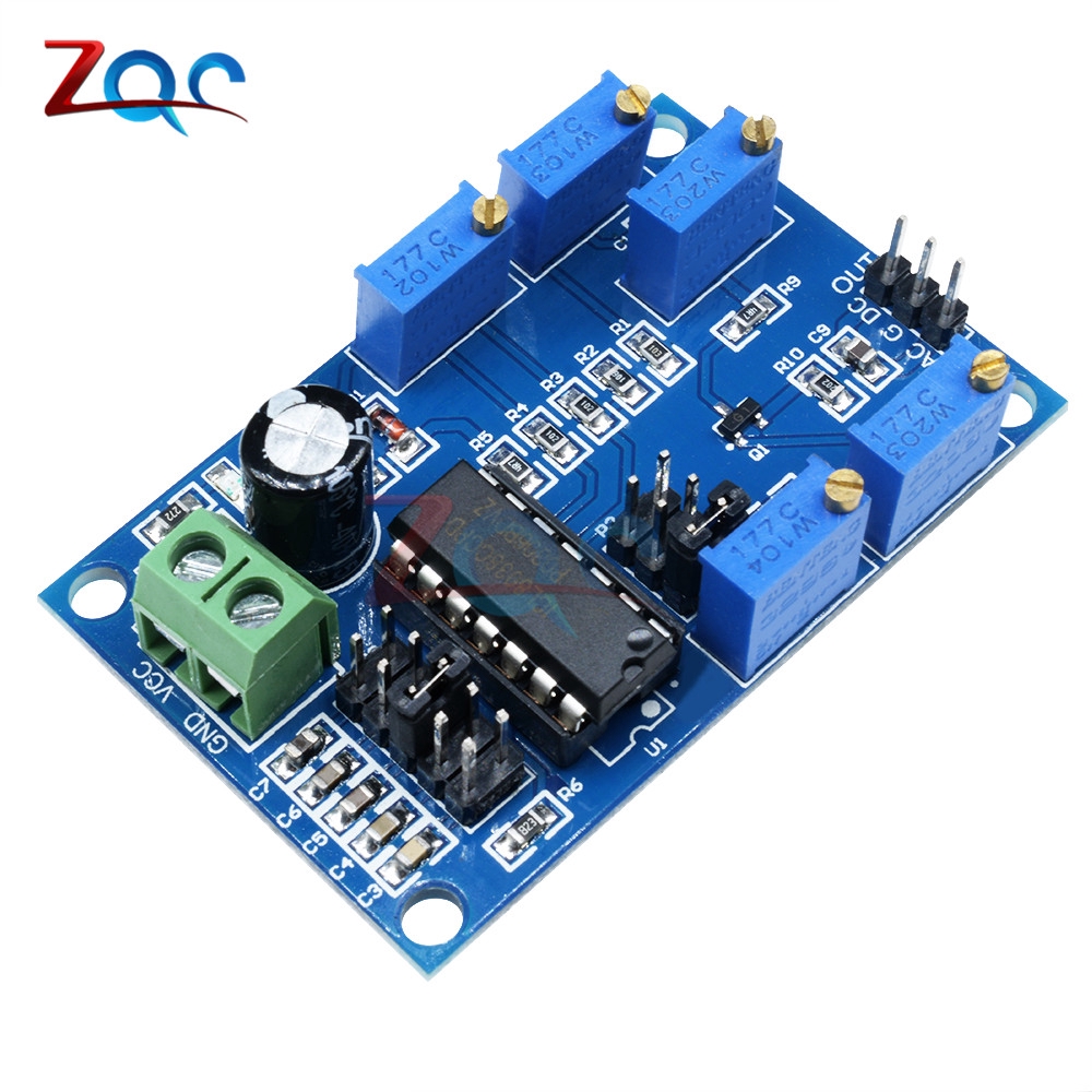 Module phát tín hiệu sóng sin/chữ nhật/tam giác tần số thấp/trung 10-450KHz 12-15V ICL8038