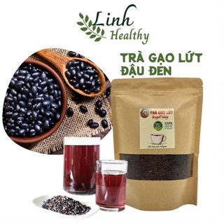 Trà gạo lứt đậu đen, Trà gạo lứt rang thanh lọc cơ thể, đẹp da giảm cân
