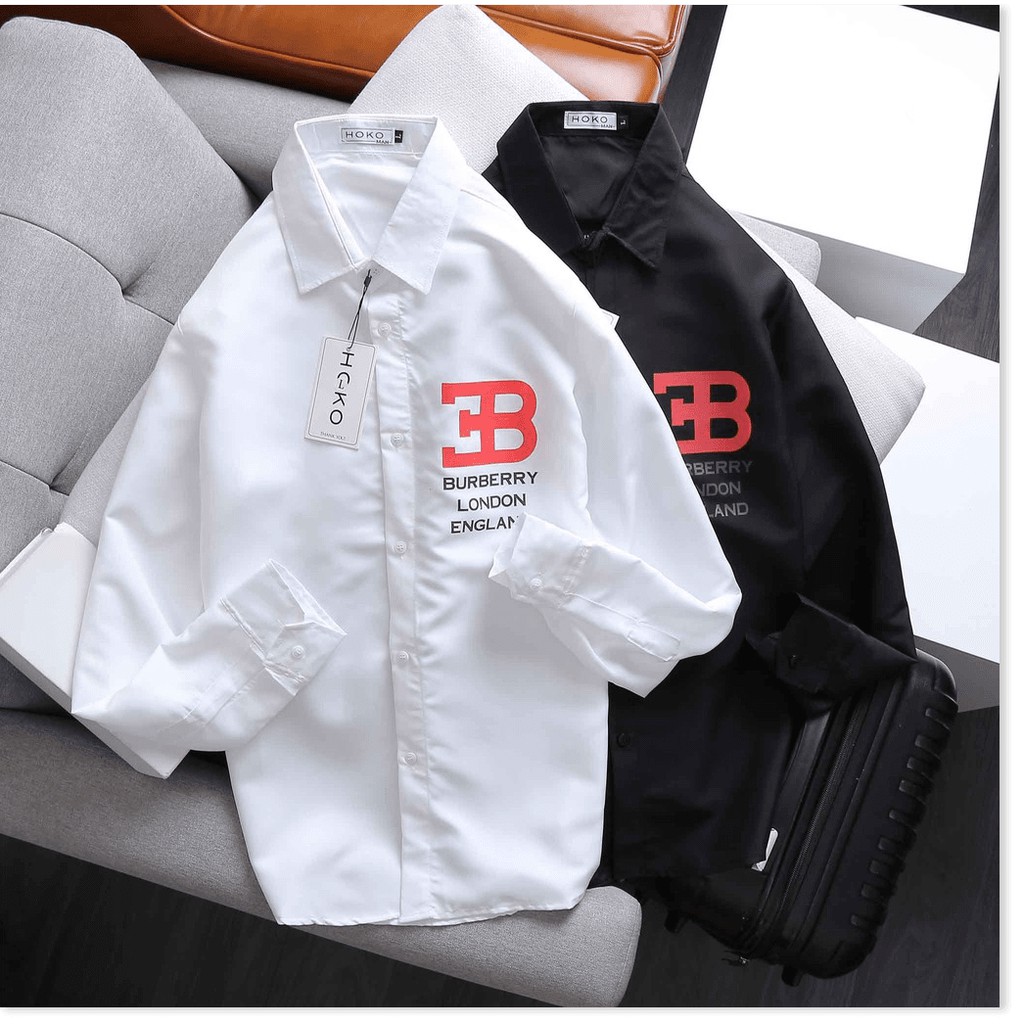 Áo sơ mi in thêu kate lụa hoạ tiết cực đẹp , phong cách cho anh em KOKO MI STORE