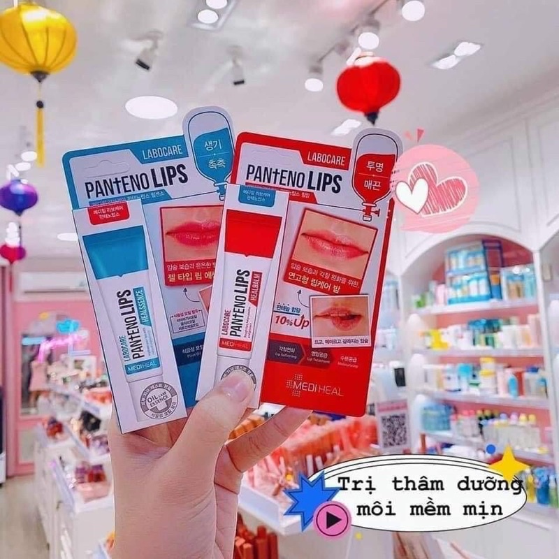 Son Dưỡng Giảm Thâm Môi Mediheal Labocare Pantenolips Đỏ Healbalm 10ml