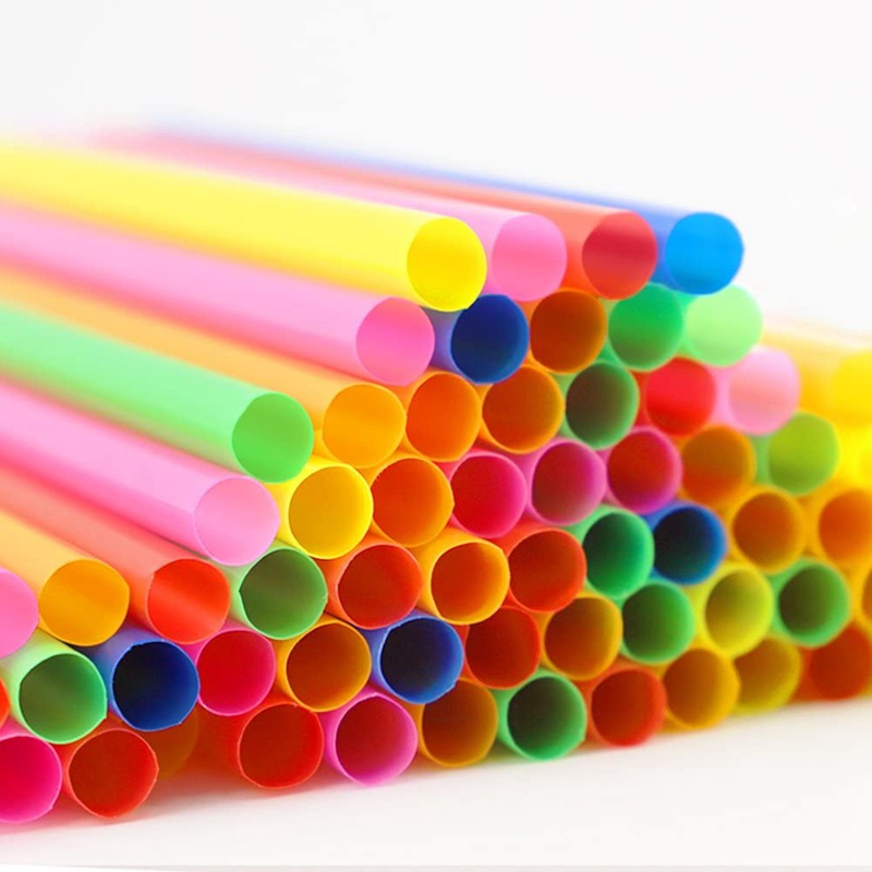 Bộ 300 Ống Hút 10.3in Jumbo Nhiều Màu Sắc