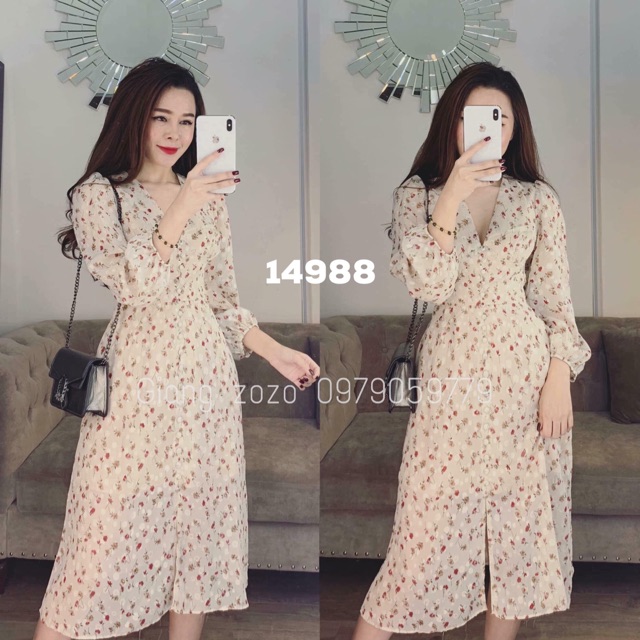 Đầm hoa đầm vàng