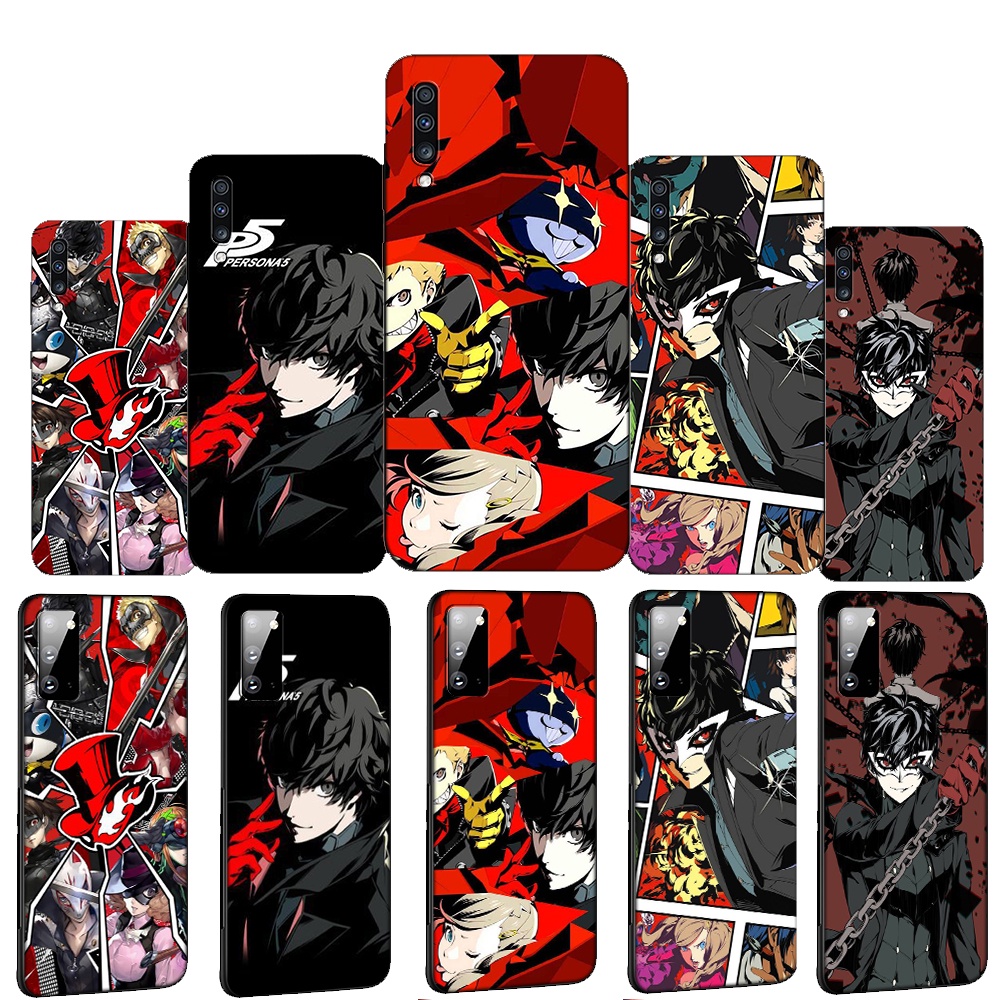 Ốp Điện Thoại Hình Anime persona 5 Cho OPPO A54 A91 F15 A92 A72 A52 A93 A94 R9 F1 Plus R9s Find X3 Neo C140 p5