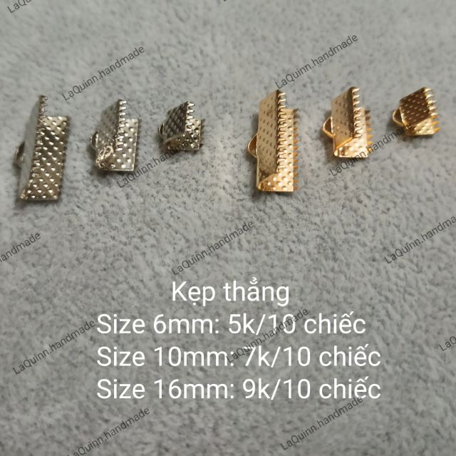 Kẹp choker thẳng làm trang sức, vòng cổ, vòng tay - nguyên liệu handmade