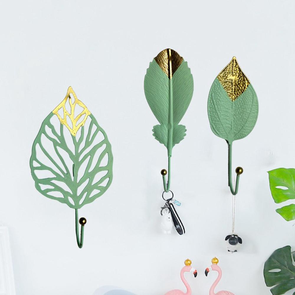 Móc Treo Khăn Hình Chiếc Lá Phong Cách Bắc Âu Trang Trí Nhà Cửa Giá Đỡ