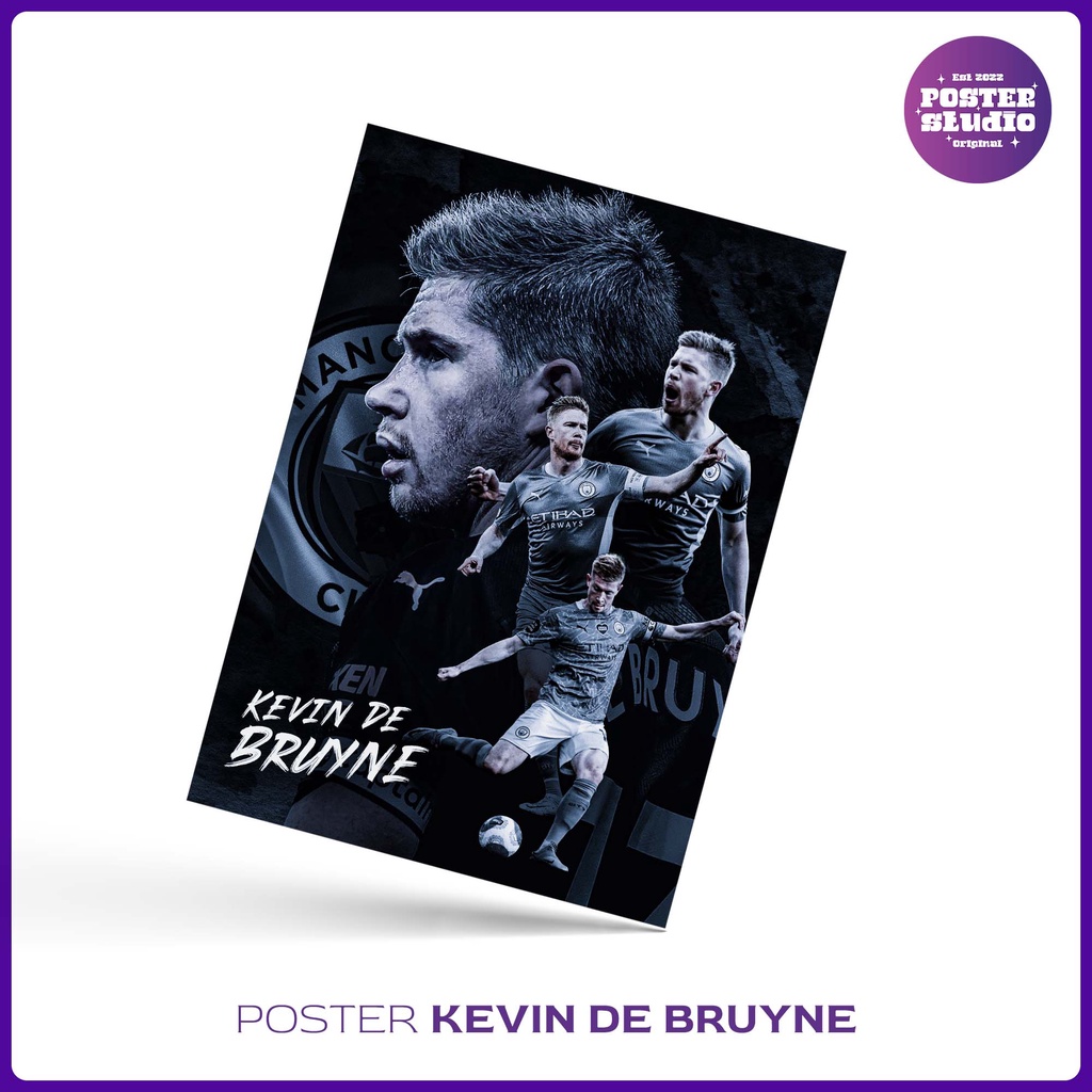 Poster, khung tranh trang trí KEVIN DE BRUYNE