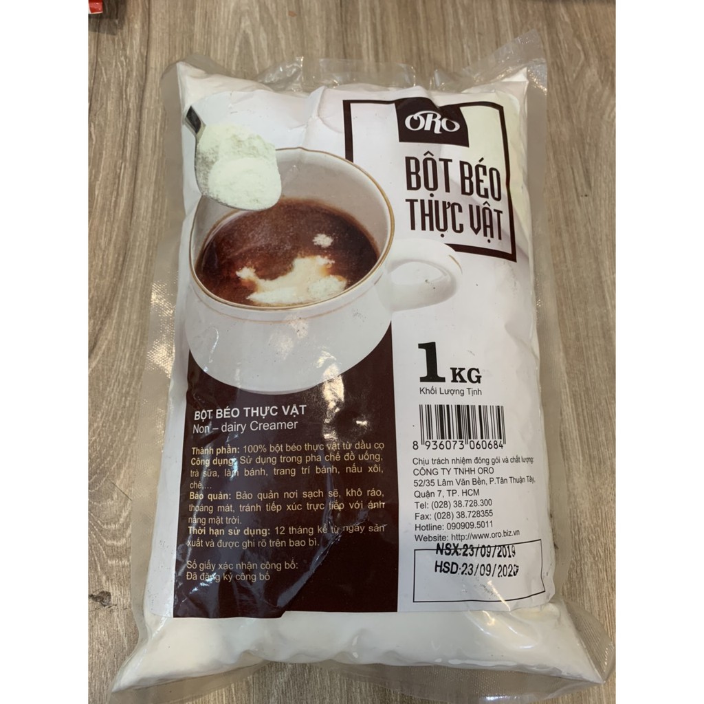 Bột béo thực vật Oro 1kg