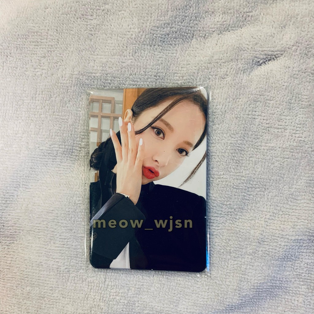 Photocard BONA WJSN The Black My Attitude - card hình