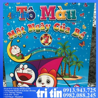 Tập tô màu doremon - doraemon [HÌNH THẬT+VIDEO]