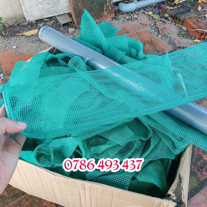 Túi Lưới Thở dùng làm phần đuôi trúm lươn để lươn vào không bị ngọp