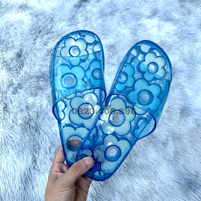 Dép đi trong nhà tắm, dép nhựa đi trong nhà vệ sinh, văn phòng kiểu dáng hàn quốc - hàng loại 1