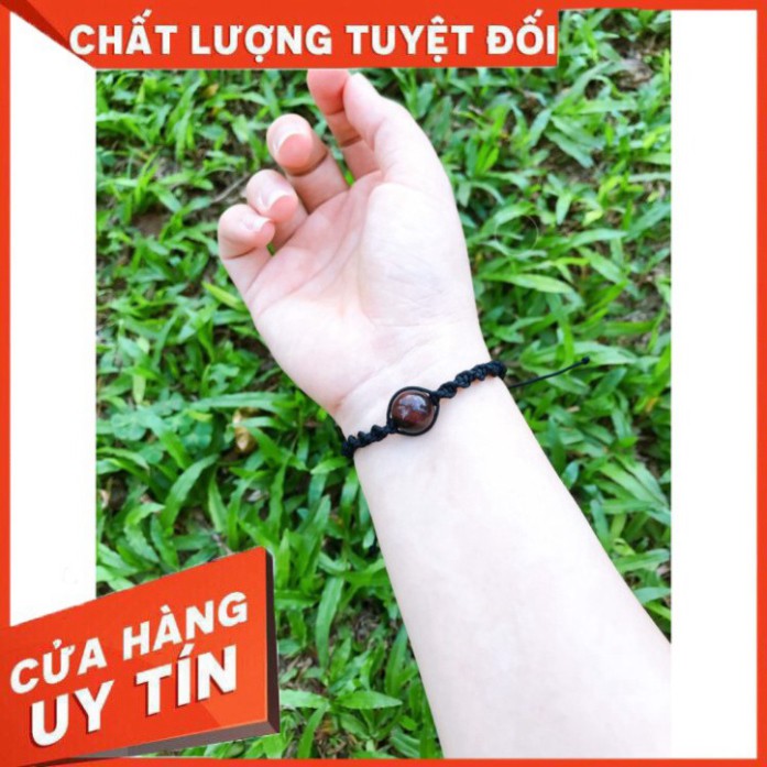 VÒNG TAY MẮT HỔ- MẮT HỔ 1 HẠT