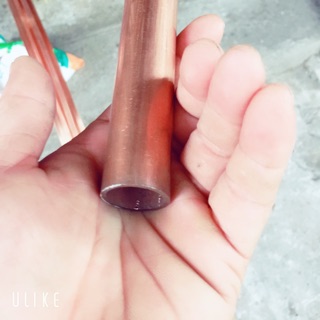 Ống đồng đỏ phi 25mm dày 2mm ( đk lỗ phi 21) cây dài 1m