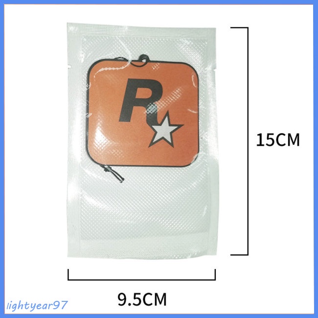 Thẻ Khuếch Tán Hương Thơm Trang Trí Nội Thất Xe Hơi Hình Ngôi Sao R-Letter Gta