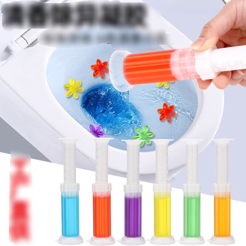 Gel khử khuẩn bồn cầu hình hoa kèm hộp siêu sạch(giao ngẫu nhiên)