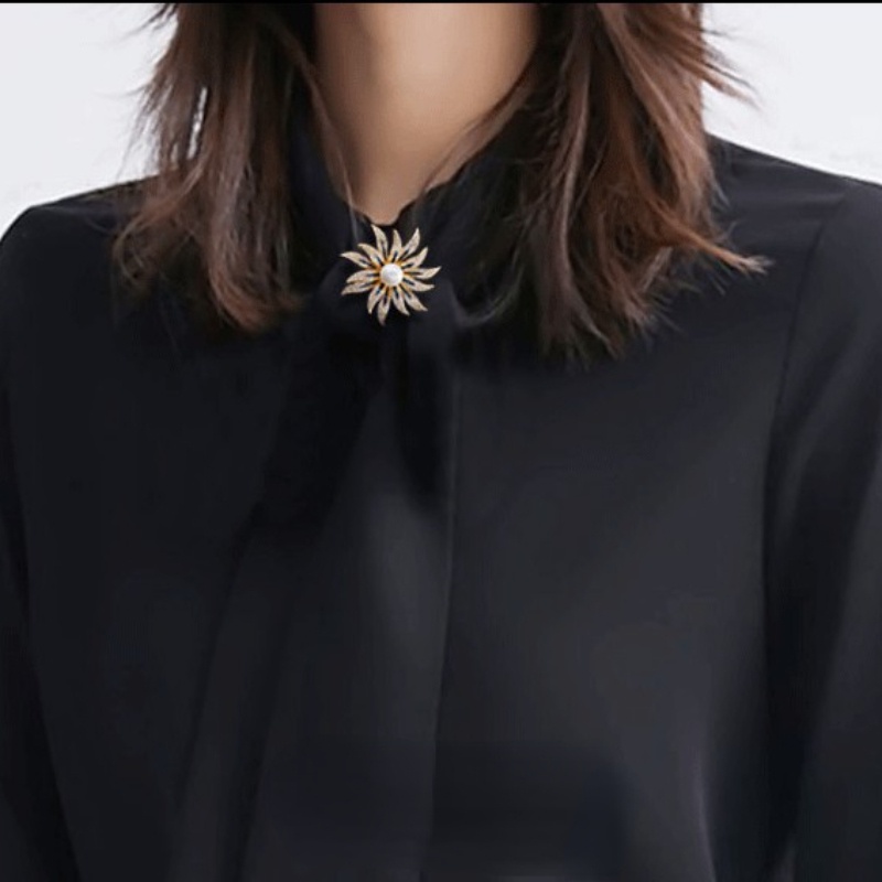 Ghim Cài Áo Hình Hoa Hướng Dương Thanh Lịch