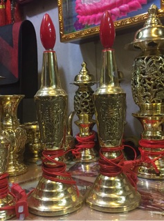 [ĐÈN THỜ]  Đèn nến đồng