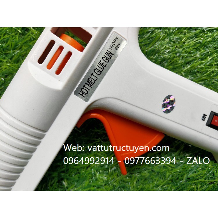Súng bắn keo nến vòi dài 9cm đa năng