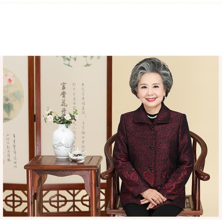 Áo khoác dạ cho người già, cho mẹ