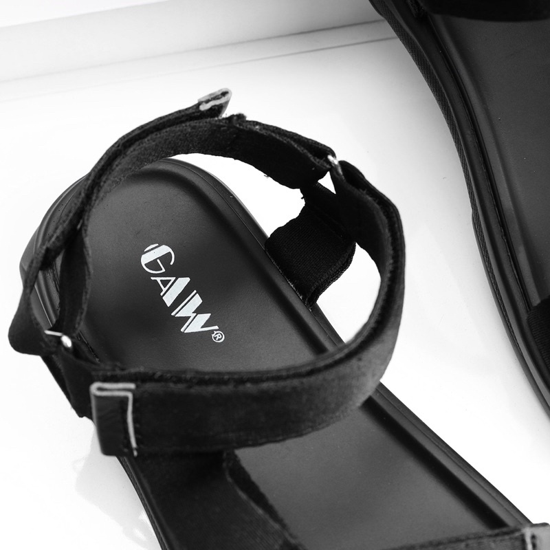 Dép sandal thương hiệu GAW chất liệu da bò   9210D