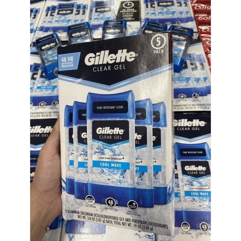 Lăn Khử Mùi Dạng Gel Gillette 107g Mẫu Mới Nhất