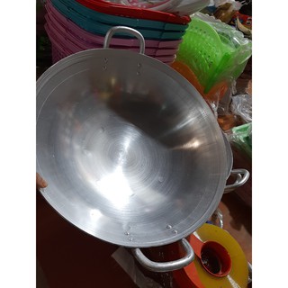 Chảo Nhôm Xào Sâu Lòng 32x38 Cm- Nhôm Đúc Dày Dặn