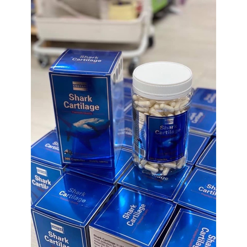 Sụn Blue Shark Cartilage Costar 365 Viên